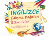 İngilizce Etkinlik ve Çalışma Kağıtları