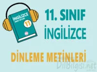 11. Sınıf İngilizce Dinleme Metinleri