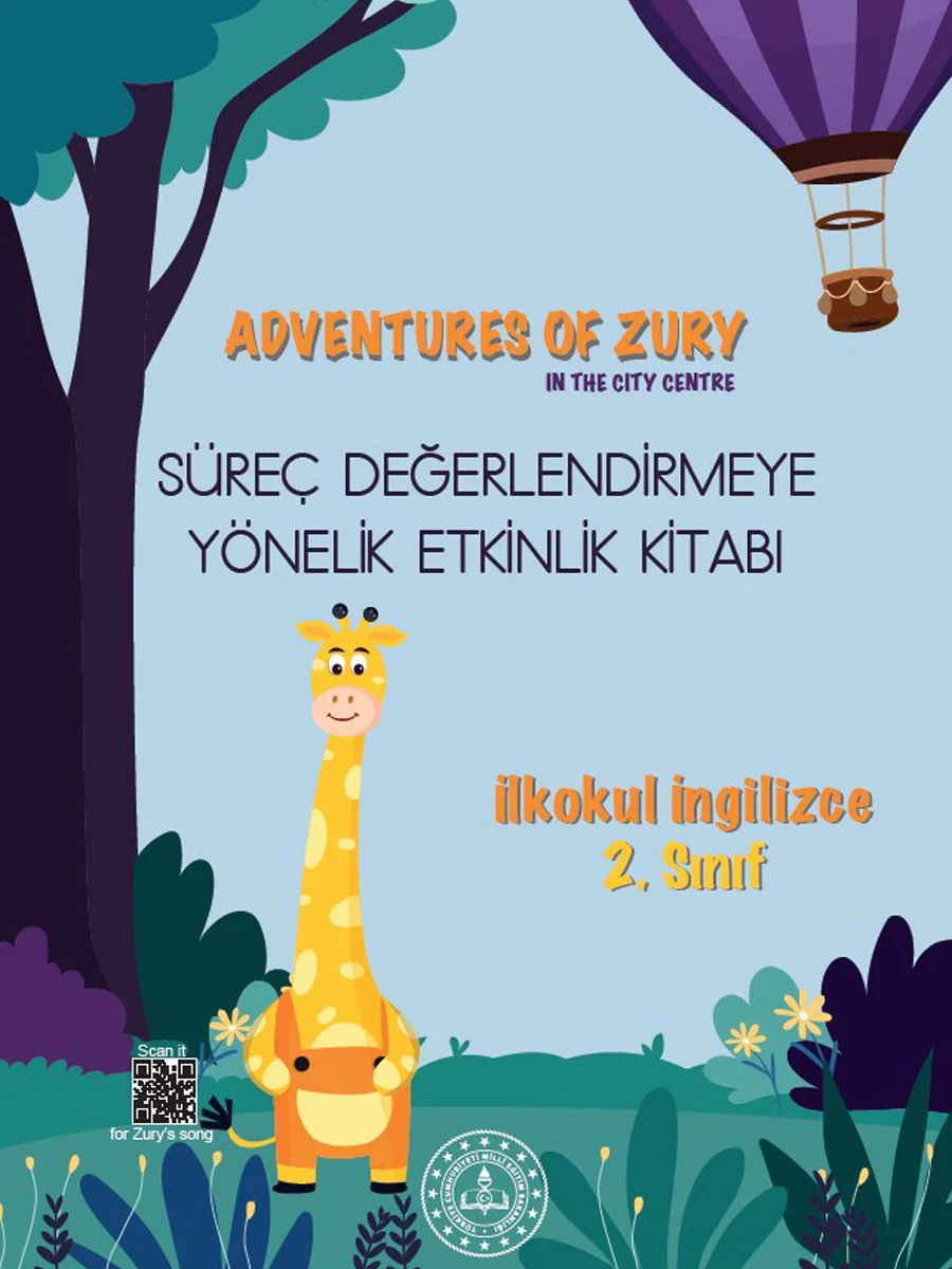 2. Sınıf İngilizce Süreç Değerlendirmeye Yönelik Etkinlik Kitabı (MEB)