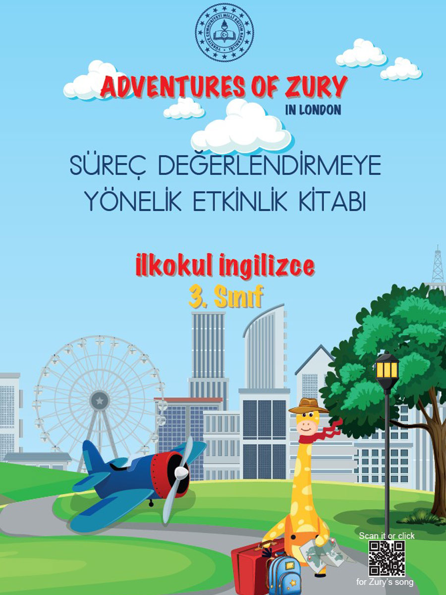 3. Sınıf İngilizce Süreç Değerlendirmeye Yönelik Etkinlik Kitabı (MEB)